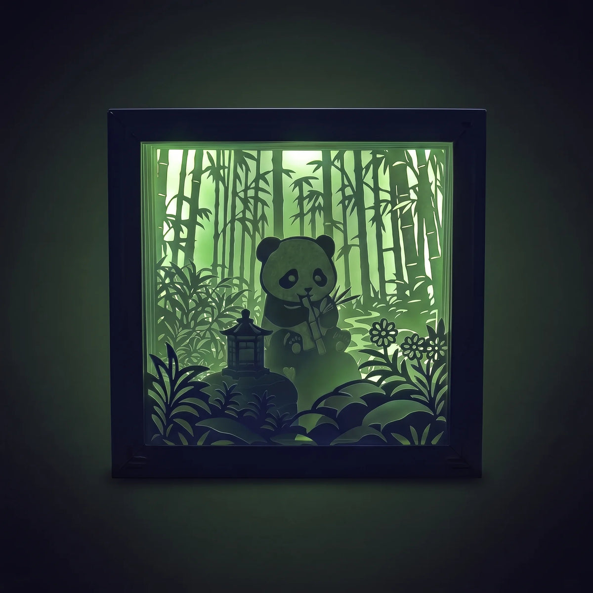 Panda im Bambuswald